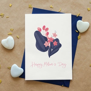 Día Internacional de la Madre, Postal Feliz Día de la Mujer Imprimible, Descarga Digital, El 8 de Marzo, Tarjeta del Día Internacional de la Mujer, Mamá