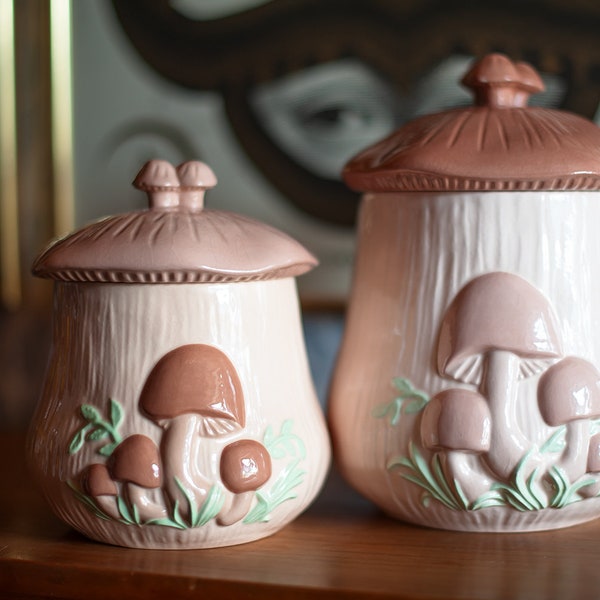 Mushroom Container original Vintage