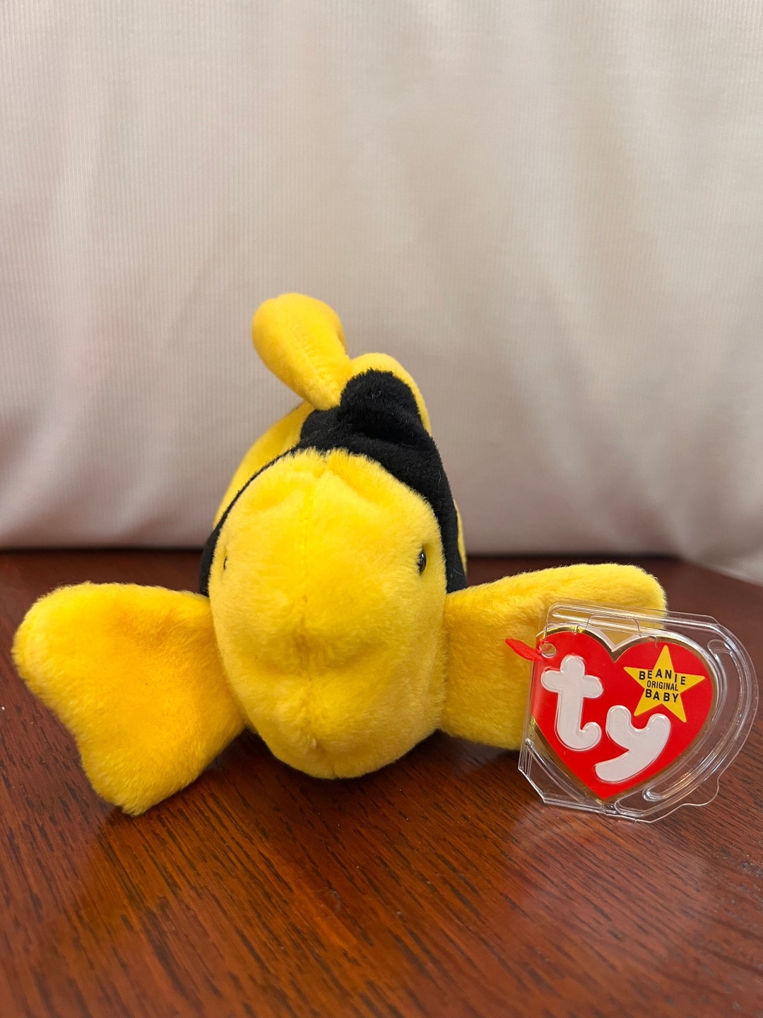 TY Beanie Baby bubbles Very Rare 1995 PVC and Mint Condition With Tag