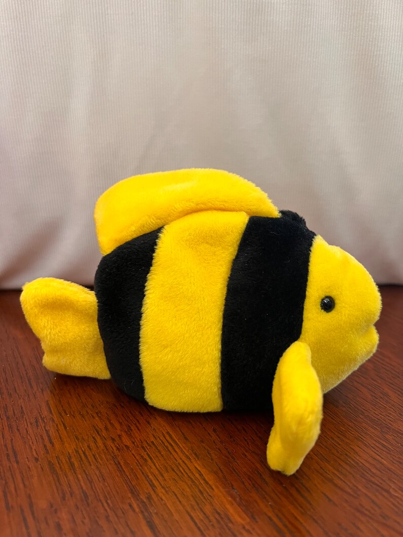 TY Beanie Baby bubbles Very Rare 1995 PVC and Mint Condition With Tag