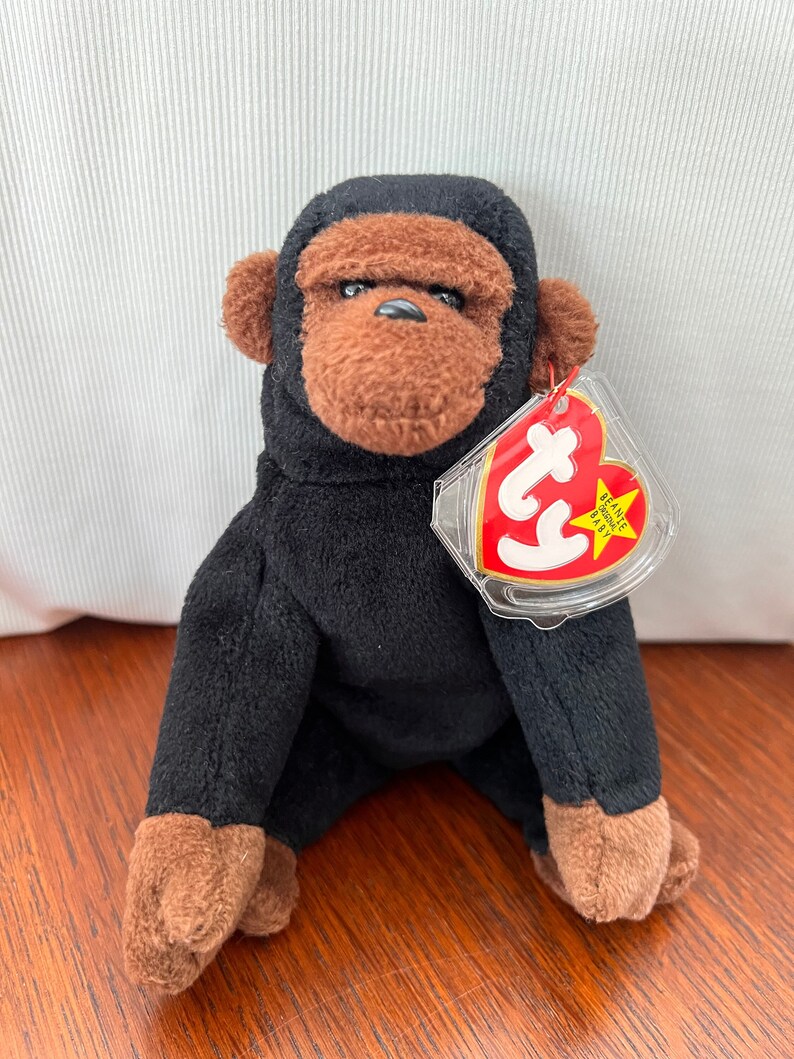 TY Beanie Baby congo Very Rare 1996 PVC and Mint Condition With Tag