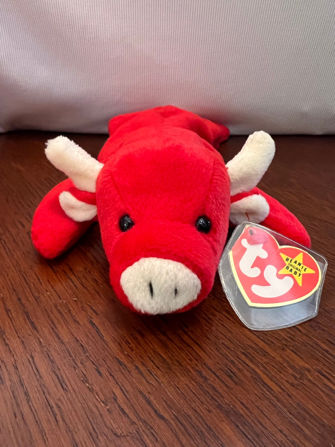 TY Beanie Baby tabasco Very Rare 1995 PVC and Mint Condition With Tag