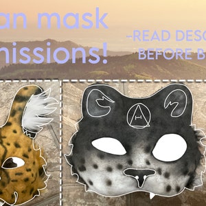 Cute Little Cat Therian Mask for Sale by GrandiTees