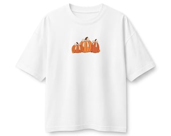 Coquette Pumpkin Bow Tee, Fall Shirt for Women, Harvest Season Tshirt, Comfort Colors Shirt