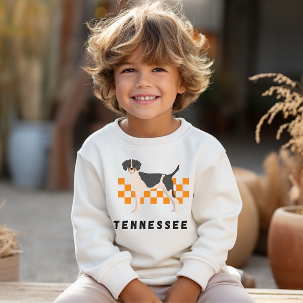 Tennessee White Smocked Baby/Boys Tee