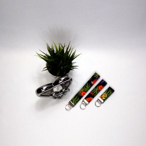 Tropical Parrot Gift Set including Make up bag, Wash bag, WristletsKey Fobs and Scrunchies image 8