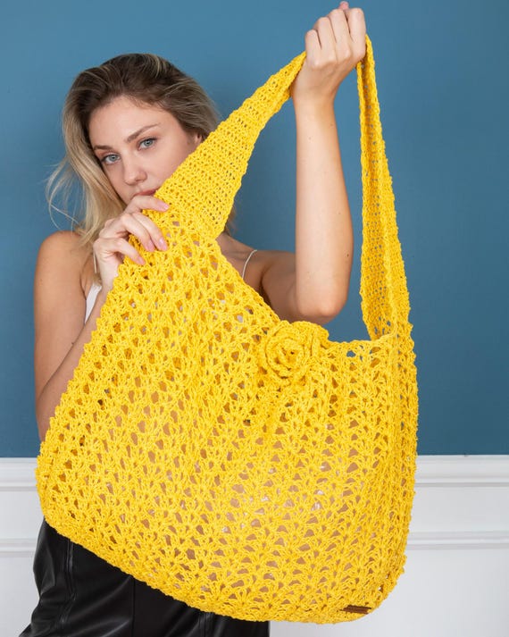 Summer Yellow Tote Yellow Summer Winter Tote – Finder Goods main image 2
