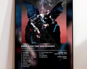Travis Scott Birds in the Trap Sing Mcknight 2LP Black Limited