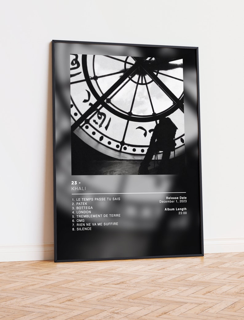 Khali Rapper Album Poster 23 de Khali, rap posters, album cover, album wall art ...