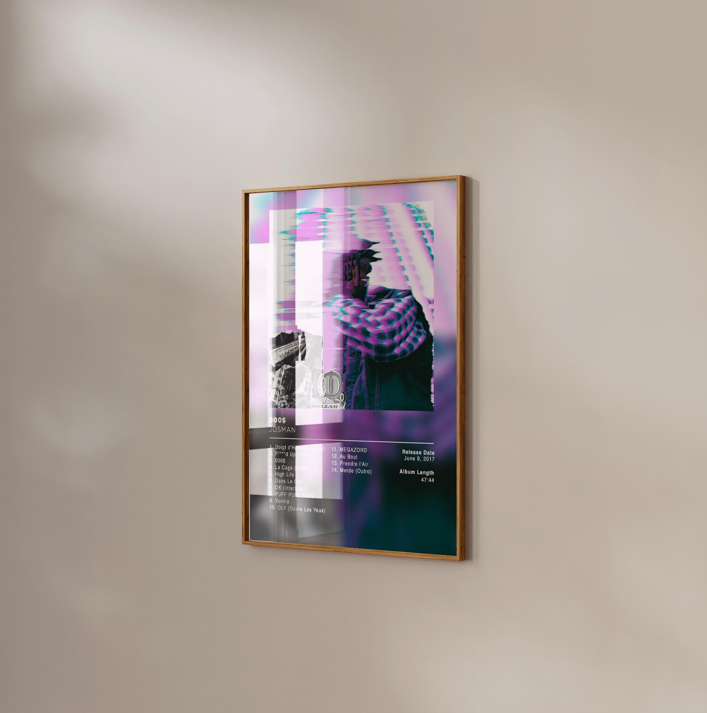 Album Poster 000 by Josman, Rap Posters, Album Cover, Album Wall Art ...