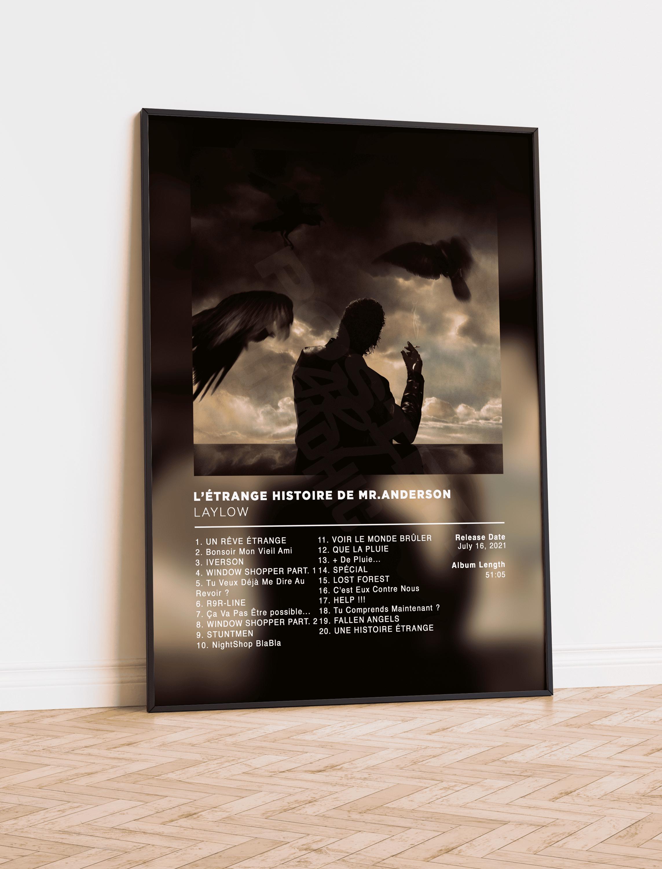 Album Poster the Curious Case of Mr. Anderson by Laylow, Rap