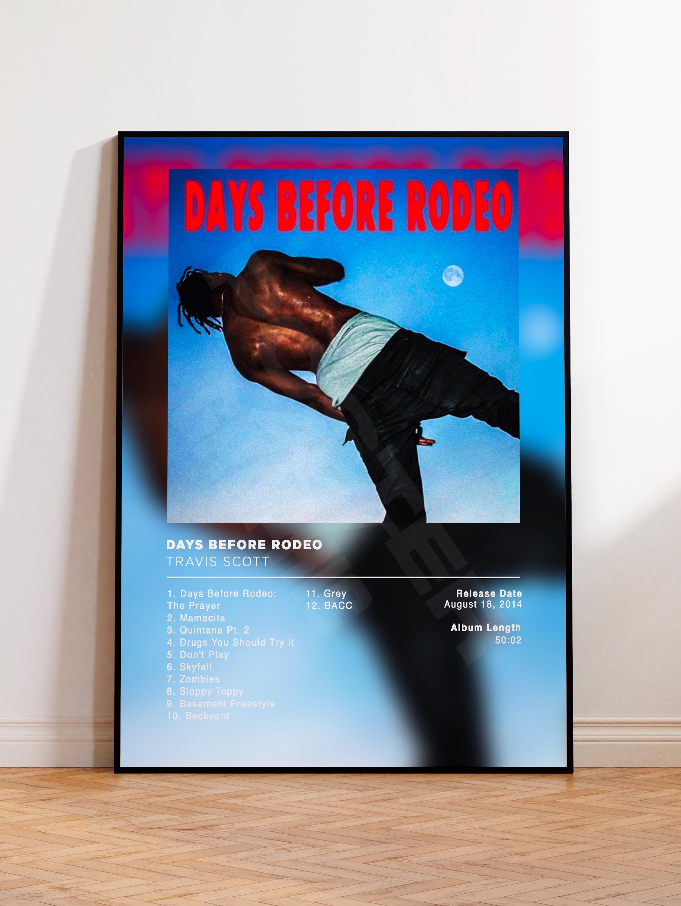 Rodeo Travis Scott Days Before 2LP Vinyl Gripsweat TRAVIS SCOTT