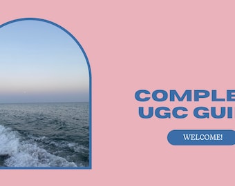 Ultimate UGC Starter Guide