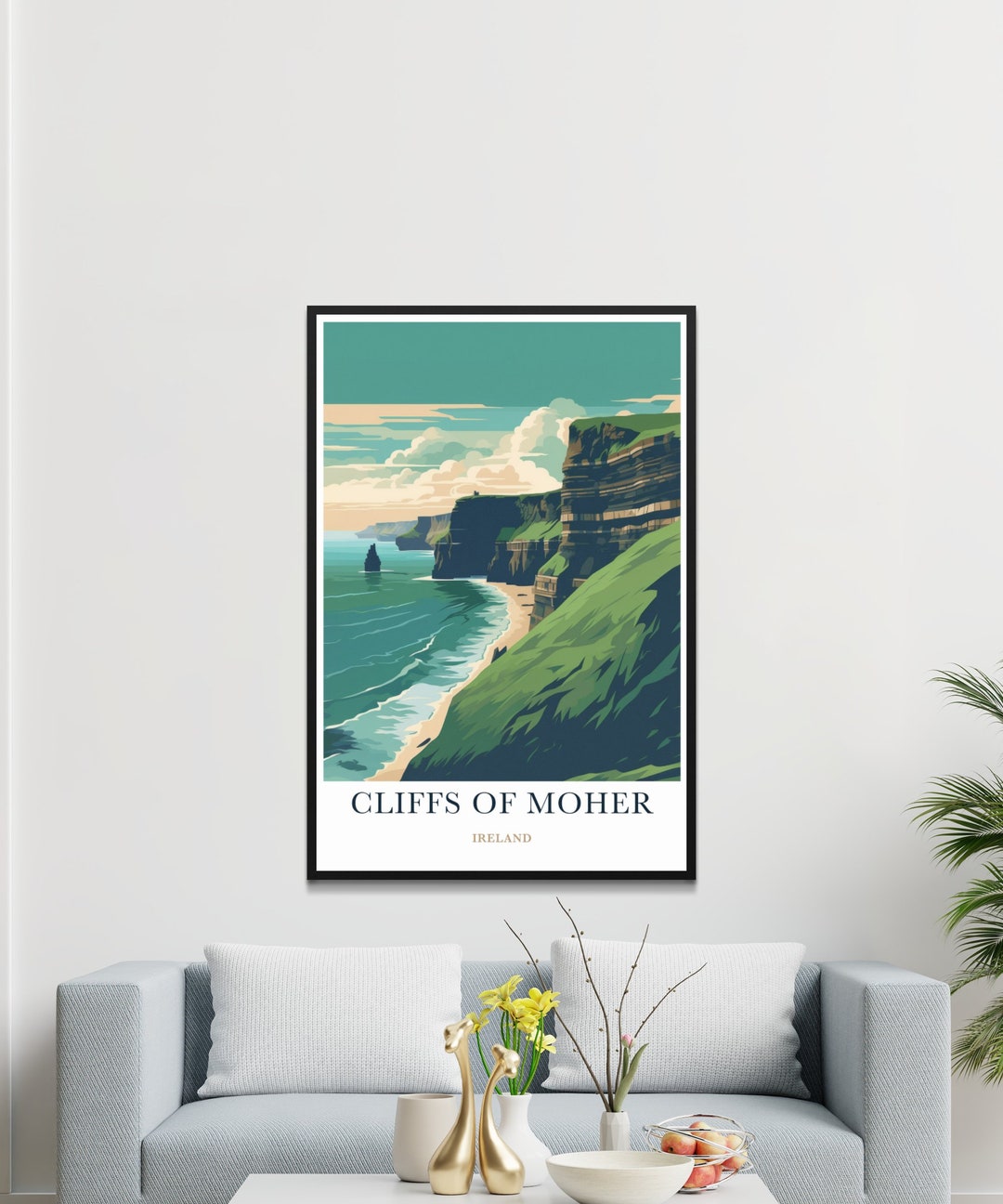 Cliffs of Moher Ireland Wall Art Ireland Printable Ireland Etsy