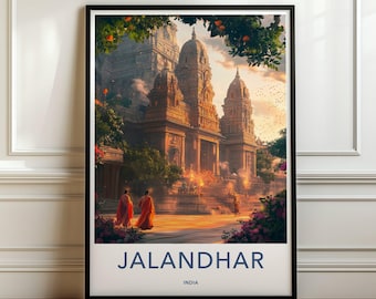 Jalandhar India Wall Art, Indian Temple Print, Religious Art, Spiritual Decor, Travel Photography, Fine Art Print, Home Decor, Wall Decor