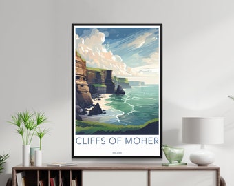 Cliffs of Moher_Ireland Wall Art, Ireland Print, Ireland Gift, Cliffs of Moher Poster, Ireland Decor, Ireland Wall Art, Ireland Vacation