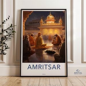 Amritsar Golden Temple, Indian cultural heritage, Historic Sikh shrine, Spiritual landmark, Indian architecture, Pilgrimage site