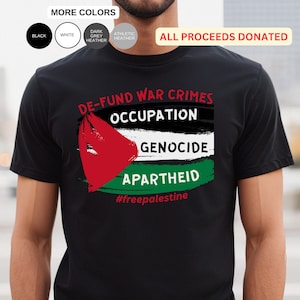 100% proceeds donated to Palestine/free Palestine tshirt/free Palestine shirt/Free Palestine/Palestine flag/Gaza/Muslim wear/Palestine