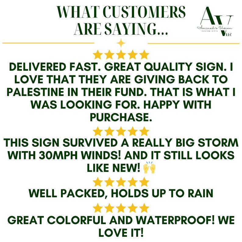 5 star reviews from happy customers
