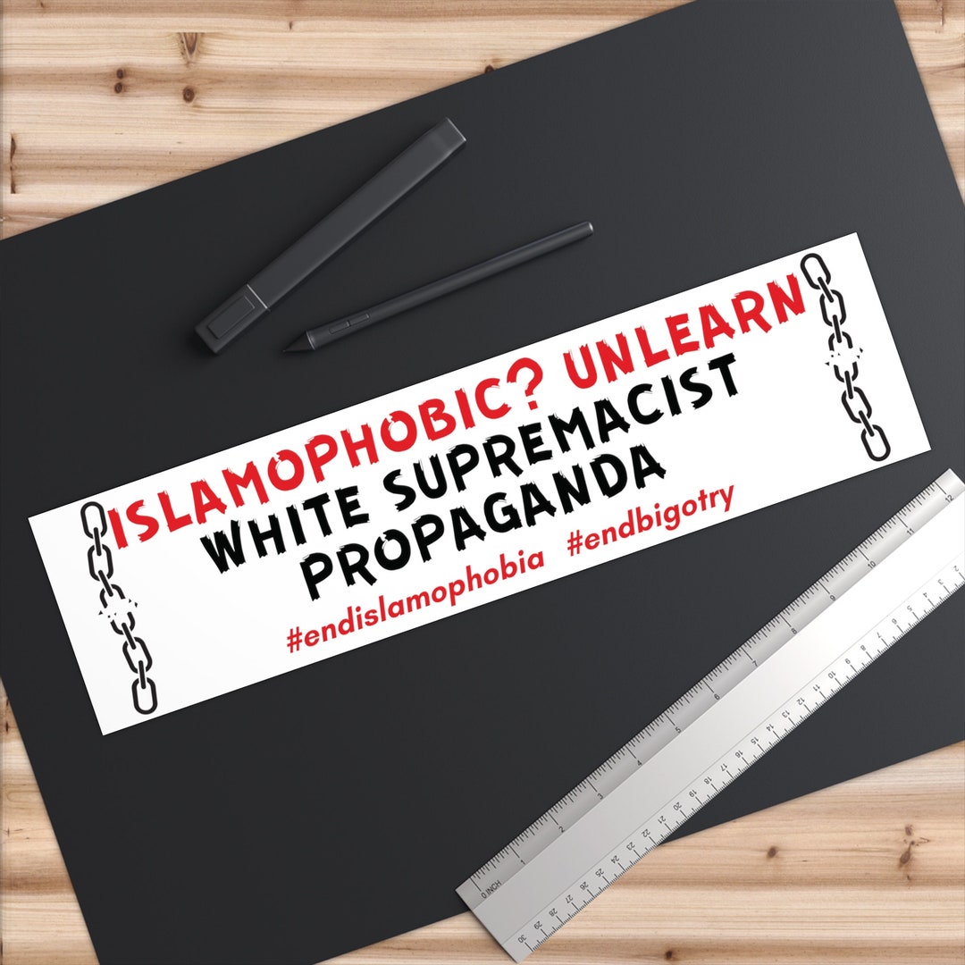 Muslim/islamic Bumper Sticker/pro Muslim Sticker/anti Etsy