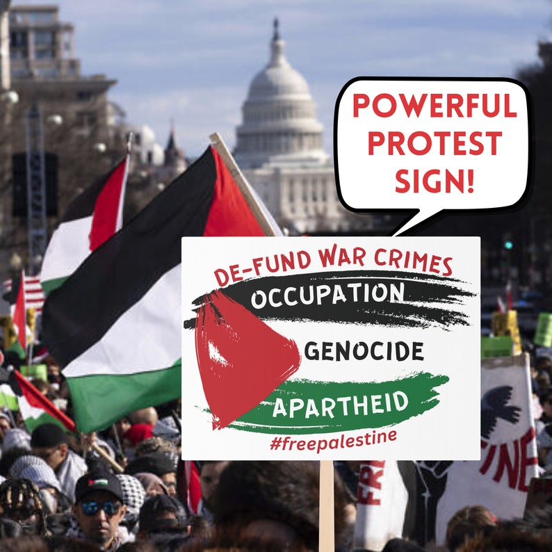this is a powerful protest sign