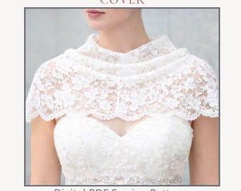 Beginner Friendly Convertible Neck & Shoulder Cover Sewing Pattern PDF – 4 Season Layering Piece – Instant Download