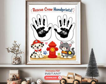 Preschool Handprint Bundle | Valentine, 100 Days, Kindness, Dental (Digital Download)