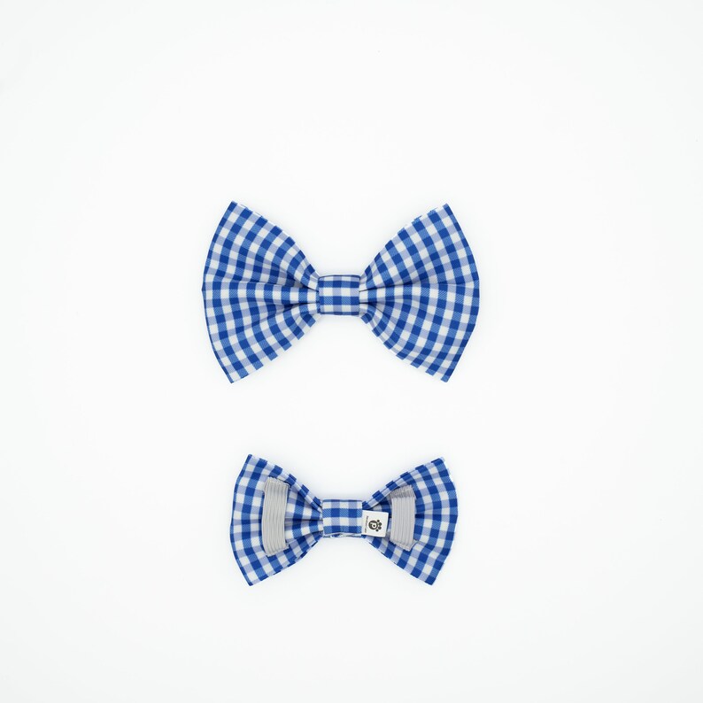 Full Set Matching Dog Bandana, Bowtie, Owner Knot Headband and Scrunchie / Matching Cat Bandana