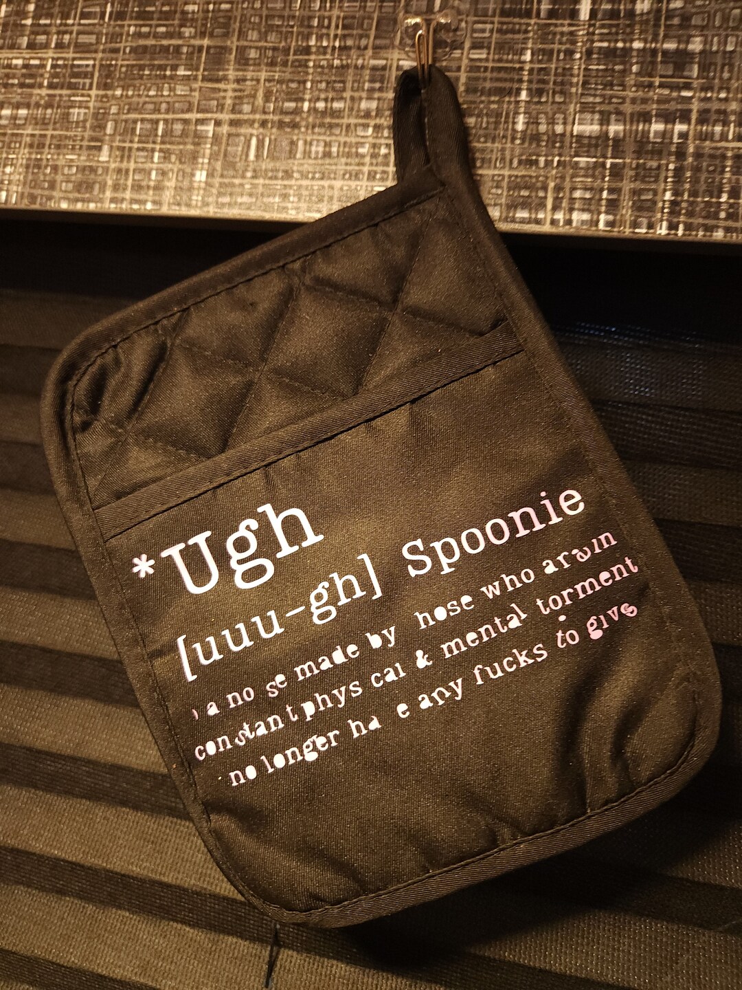 Spoonie Definition Pot Holder Etsy