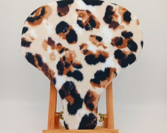 Big Cat STREAKSKIN, plush bike seat cover, customizable for anything on wheels, fun styles for active attitudes, life's waiting, ride on!