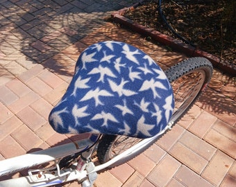 Bird STREAKSKIN, plush bike seat cover, customizable for anything on wheels, fun styles for active attitudes, life's waiting, ride on!