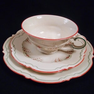 Old porcelain collector&#39;s cup tea/coffee trio collector&#39;s set coffee set