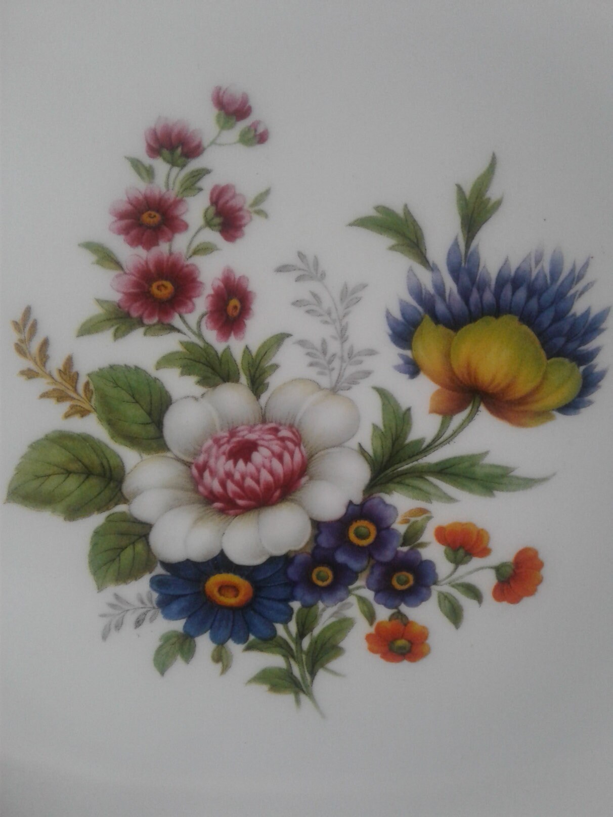 Fürstenberg Porcelain Vintage Collector's Plate Wall Plate