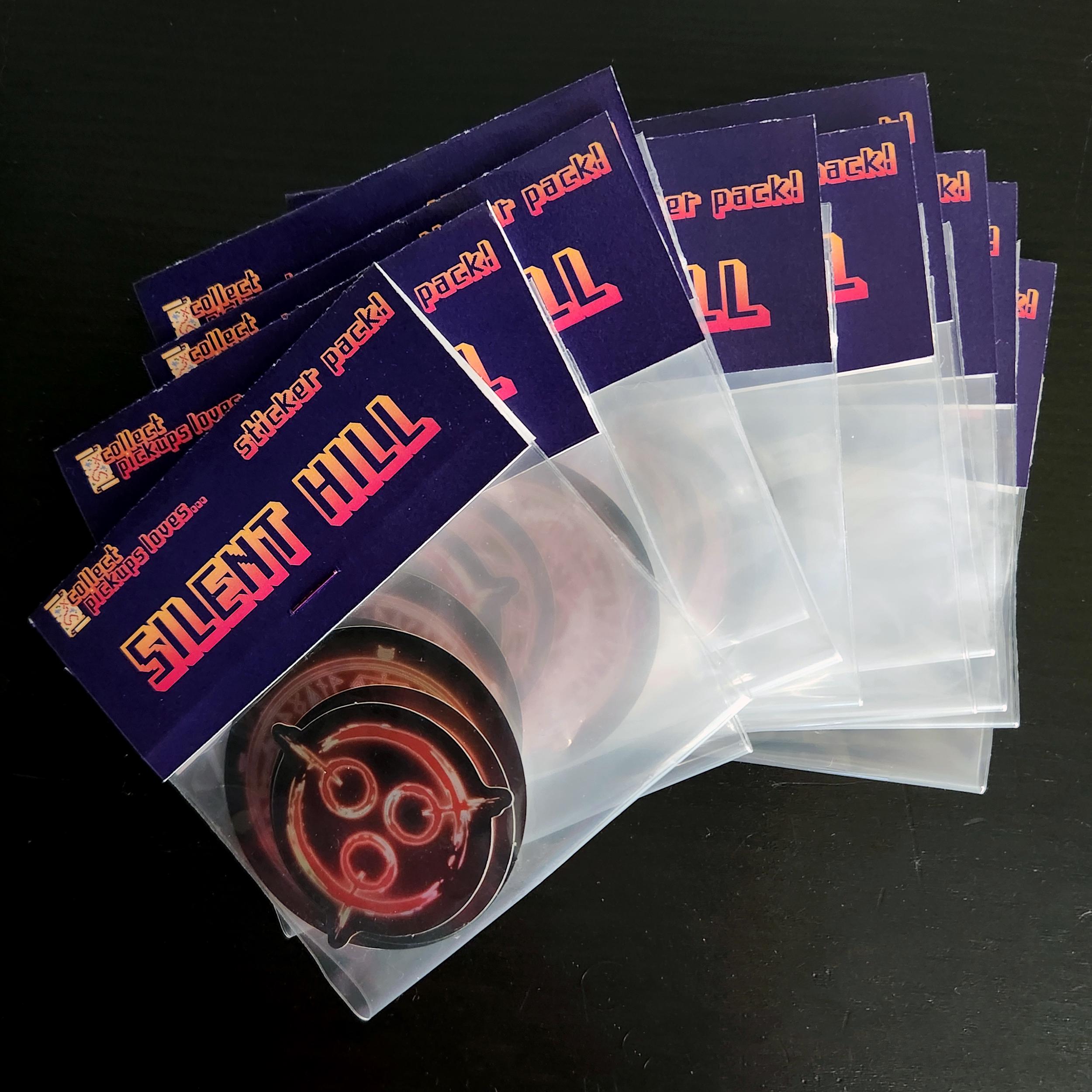 Silent Hill Sticker Pack x6 (Lisa Garland/Halo of the Sun/Mary's Letter/Seal of Metatron/Homecoming/Don't Go Out) / Custom Video Game Art