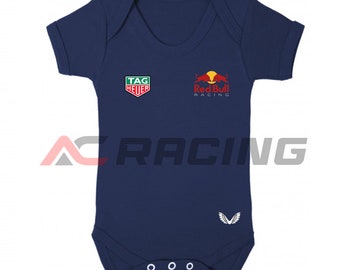 Red Bull Racing Baby Grow Formula One F1 Vest Bodysuit