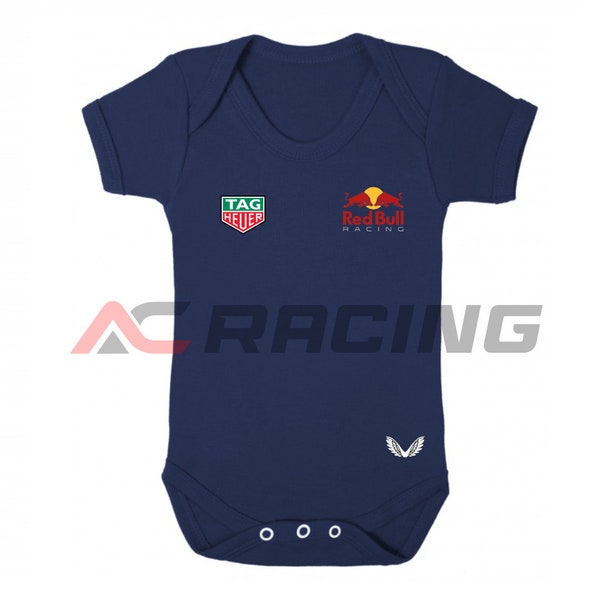 Red Bull Racing Baby Grow Formula One F1 Vest Bodysuit