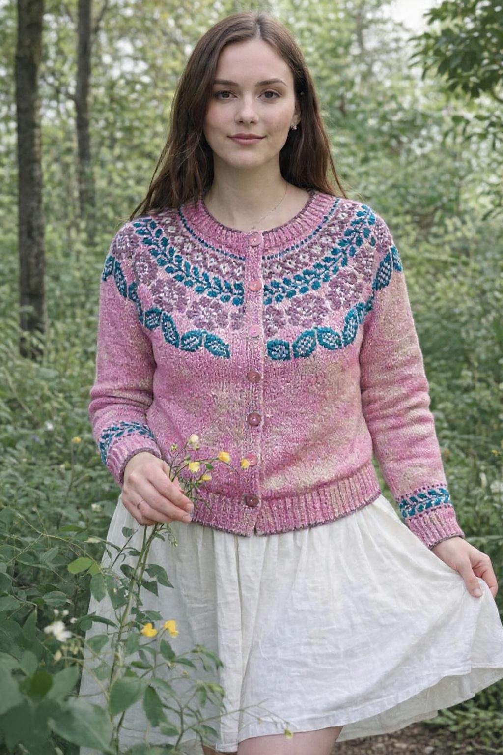 Sommarkoftan Summer Cardigan Knitting Pattern – Scandinavian
