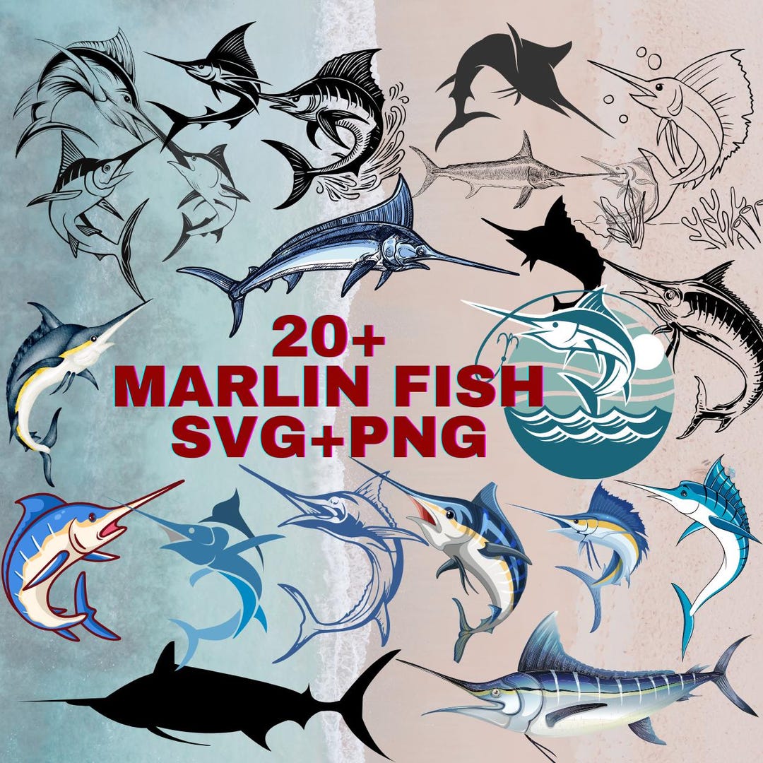 Marlin Fish Sketch Clipart Fishing SVG PNG Cut File Etsy marlin-fish-sketch-clipart-fishing-svg-png-cut-file-etsy