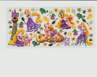 UV DTF 16oz Cup Wrap, Ready To Apply Full Color Transfers, Waterproof, Ready To Ship,  Libbey Glass Can