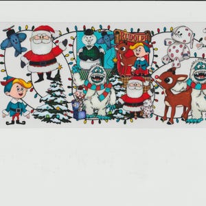 UV DTF 16oz Cup Wrap, Ready To Apply Full Color Transfers, Waterproof, Ready To Ship,  Libbey Glass Can