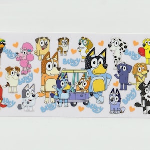 UV DTF 16oz Cup Wrap, Ready To Apply Full Color Transfers, Waterproof, Ready To Ship,  Libbey Glass Can