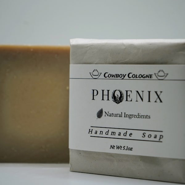 Handmade Soap - Cowboy Cologne - Amber, Vanilla, Patchouli