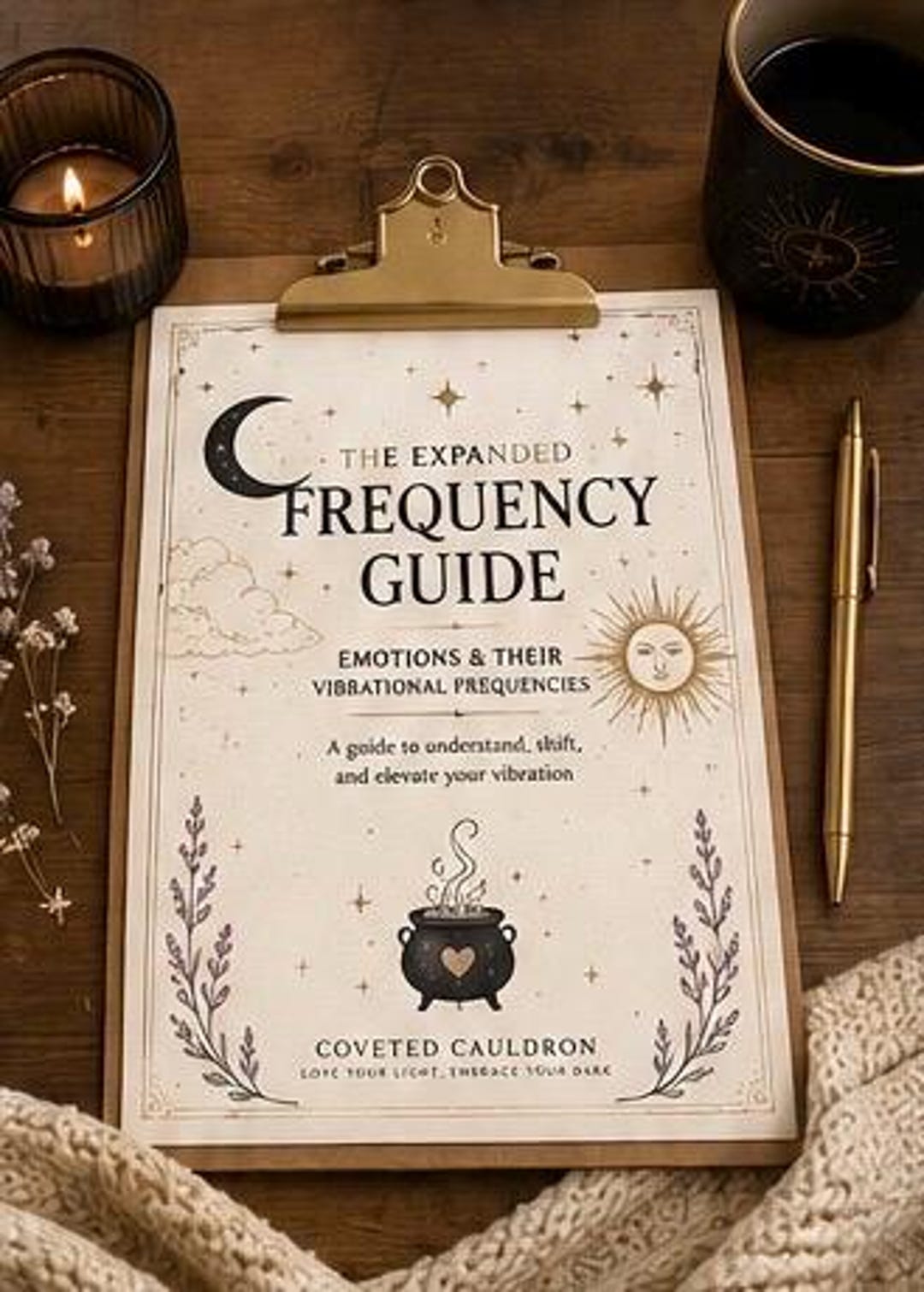 Expanded Frequency Guide Printable | Spiritual Frequency Chart ...