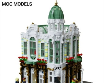 Lego modular building minerals shop moc instructions