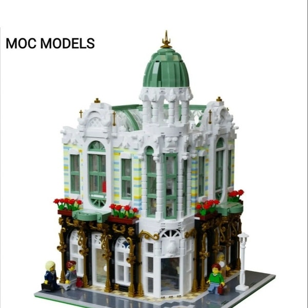 Lego modular building minerals shop moc instructions