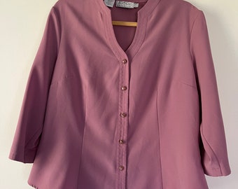 Vintage Lavender Blouse