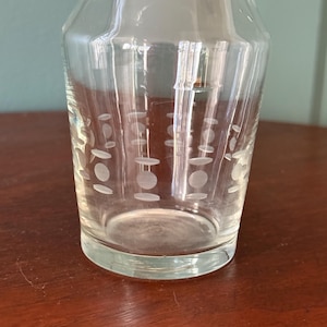 Vintage MCM Libbey Small carafe / decanter