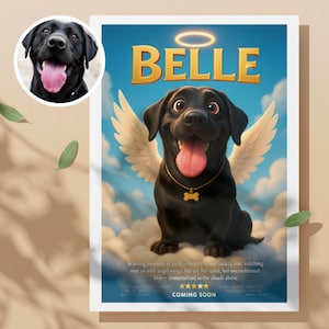 Personalized Cartoon Pet Portrait, Custo Cartoon Pet Portrait, Dog Cartoon Portrait Cat, Wall Art for Pet Lovers, Digital Downloads