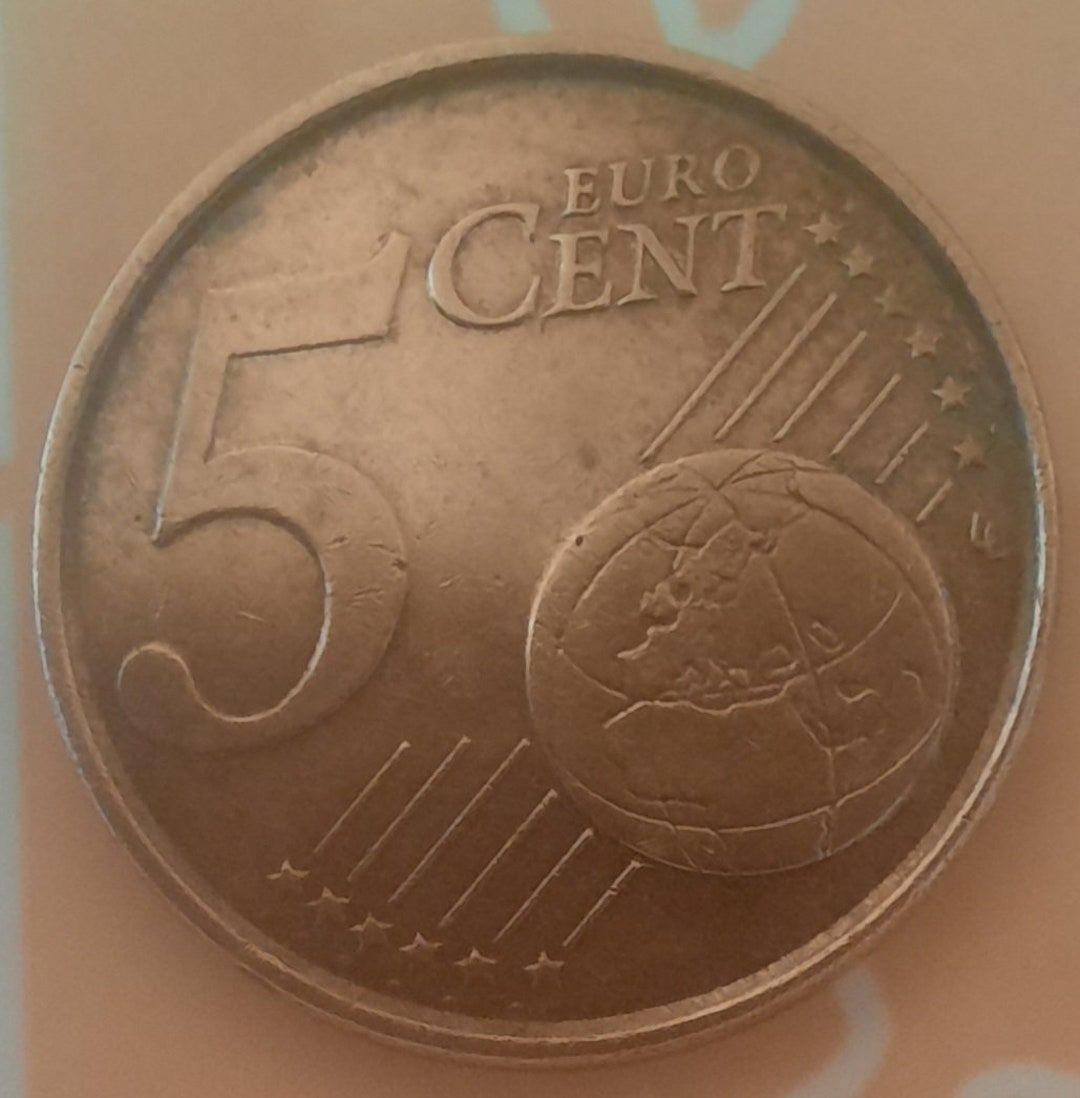 5 centesimi di euro 1999 Belgio Etsy Italia 5 centesimi di euro 1999 Belgio Etsy Italia