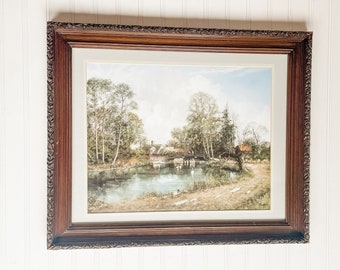 Hilly Lott's Cottage Flatford 版画　ヴィンテージ Everette's Cottage - 16